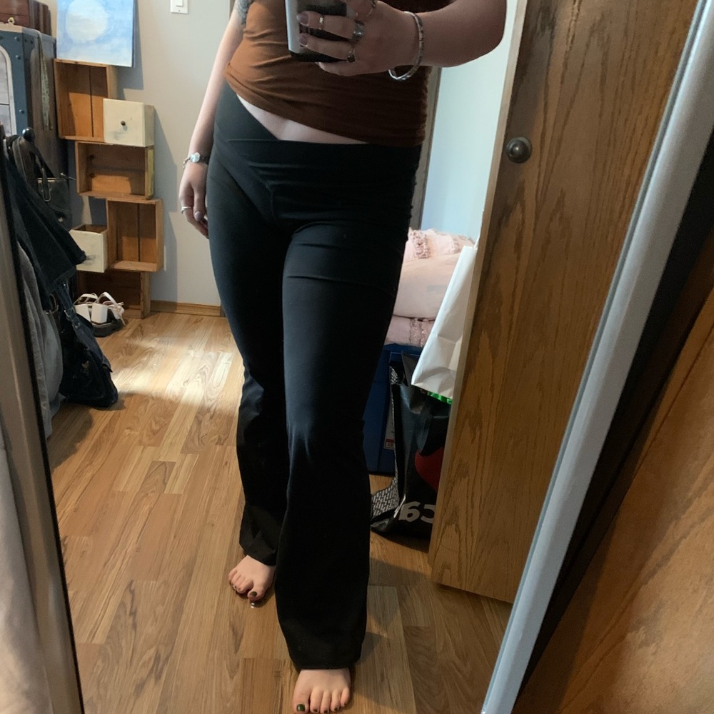 Garage Black Yoga Pants